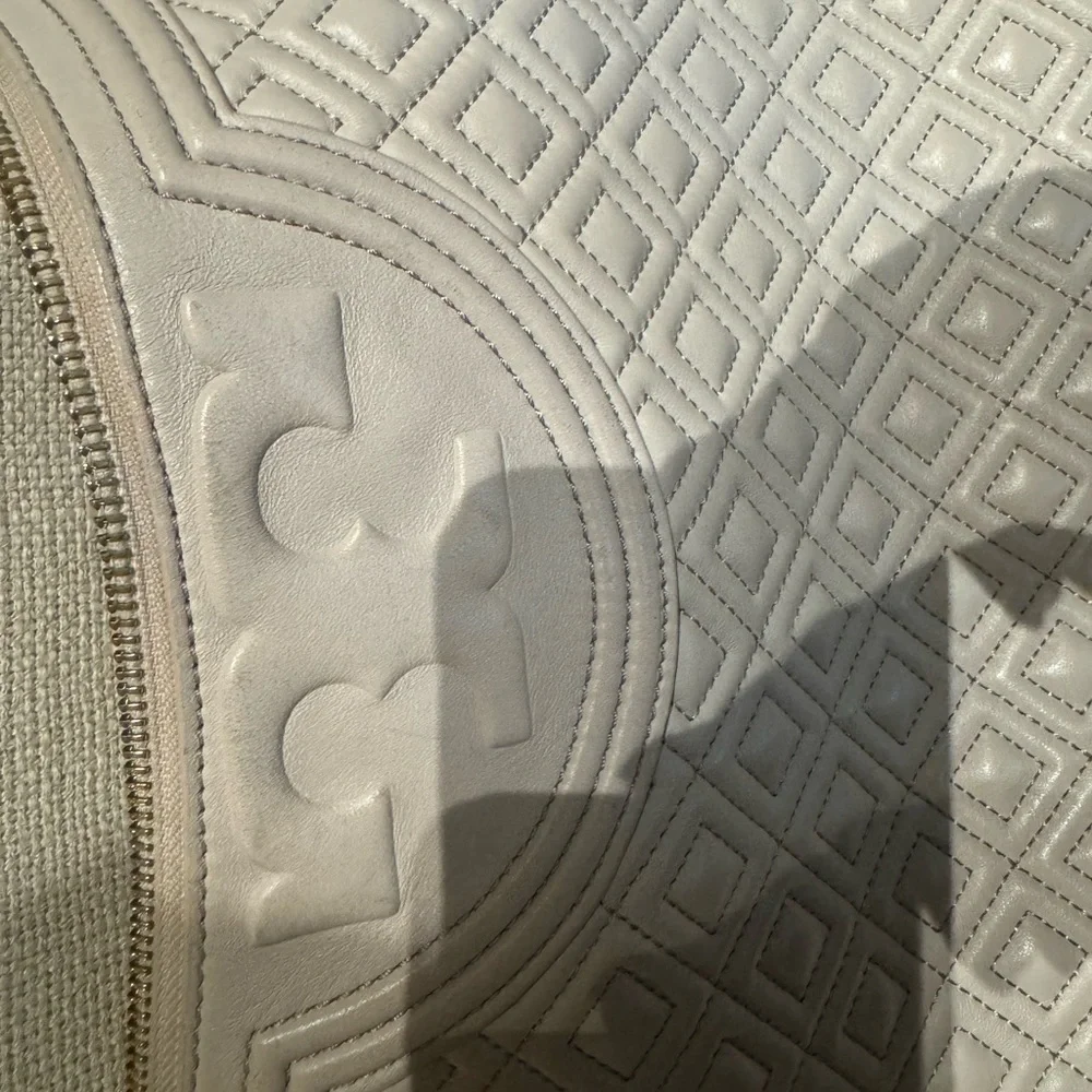 Tory Burch Fleming in pale pink leather - Picture 3 of 7